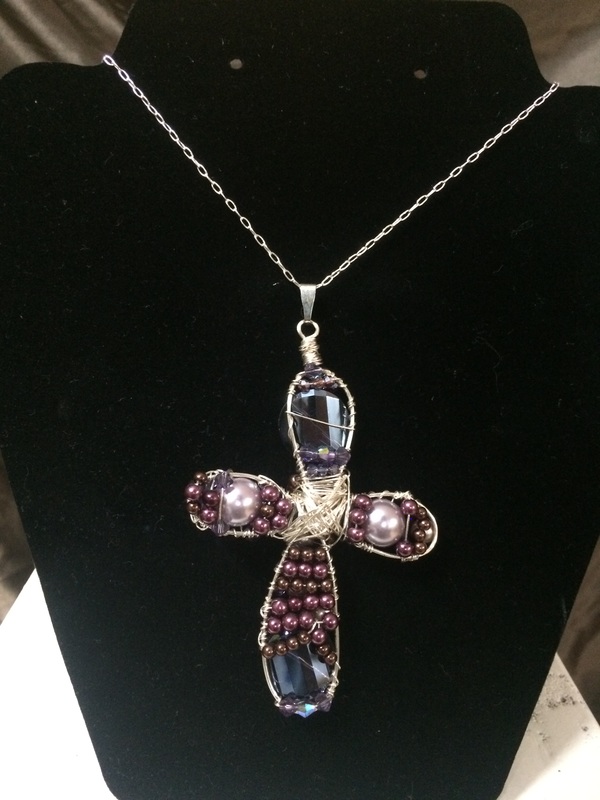 Local Artist Jewelry - Cross Necklace